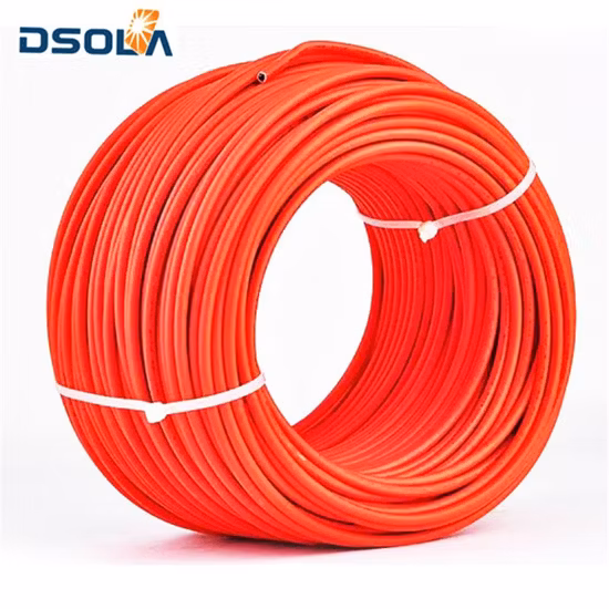 Cavo solare TUV impermeabile personalizzato Dsola da 4 mm o 6 mm