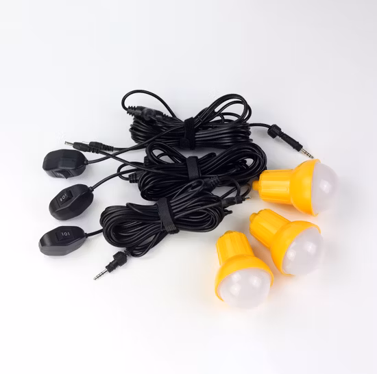 Sistema di illuminazione domestico portatile a energia solare USB con caricabatterie per telefoni cellulari (5 W/10 W)